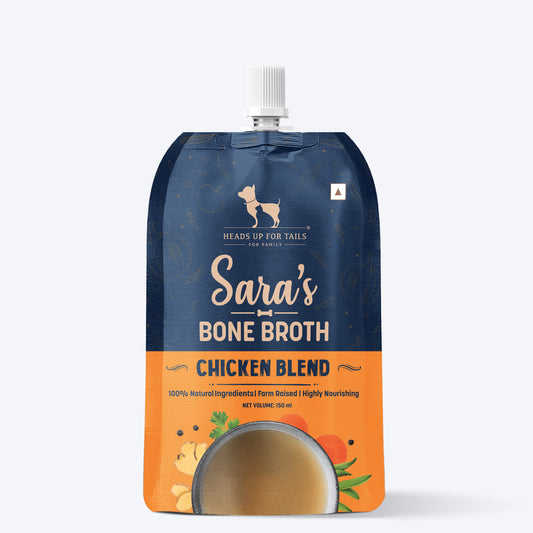 Sara's Chicken Blend Bone Broth For Dogs - 150 ml