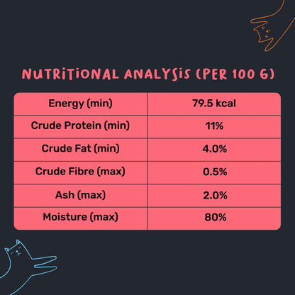 Meowsi Chicken Breast with Duck Mousse Wet Cat Food 80g