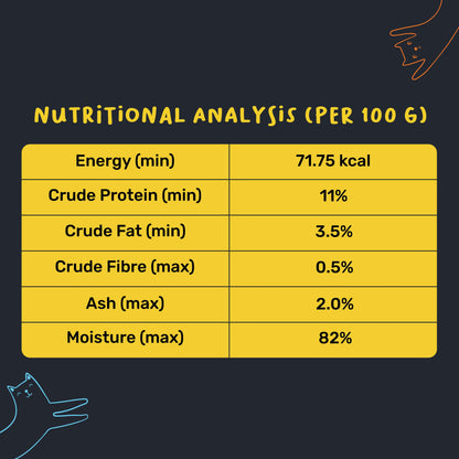 Meowsi Chicken Breast & Quail Egg Pate Wet Cat Food 80g