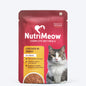 NutriMeow Chicken In Gravy Wet Food For Adult Cat - 80 gm