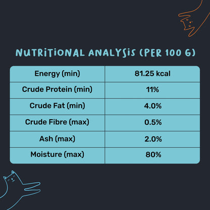 Meowsi Chicken & Salmon Mousse Wet Food for Kittens 70g