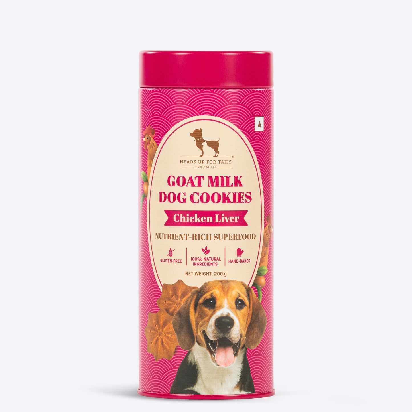 HUFT Goat Milk Dog Cookies - Chicken Liver - 200 g