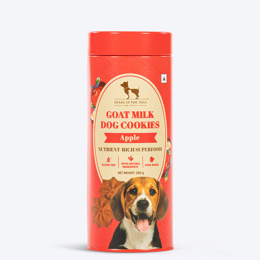 HUFT Goat Milk Dog Cookies - Apple - 200 g