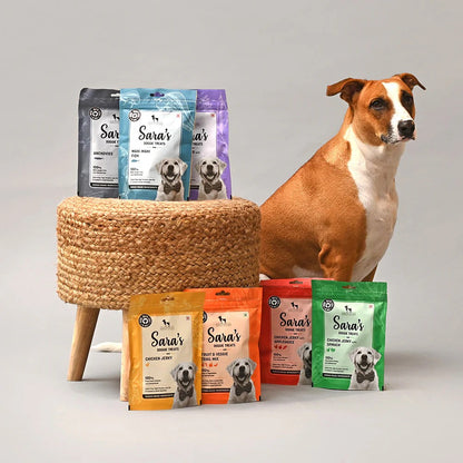 Sara's Dehydrated Anchovies Dog Treats Omega-3 - 70g