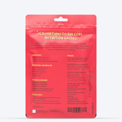 HUFT Sassy Sausage Bacon With Real Chicken Air-Dried Dog Treats - 100 g - Heads Up For Tails