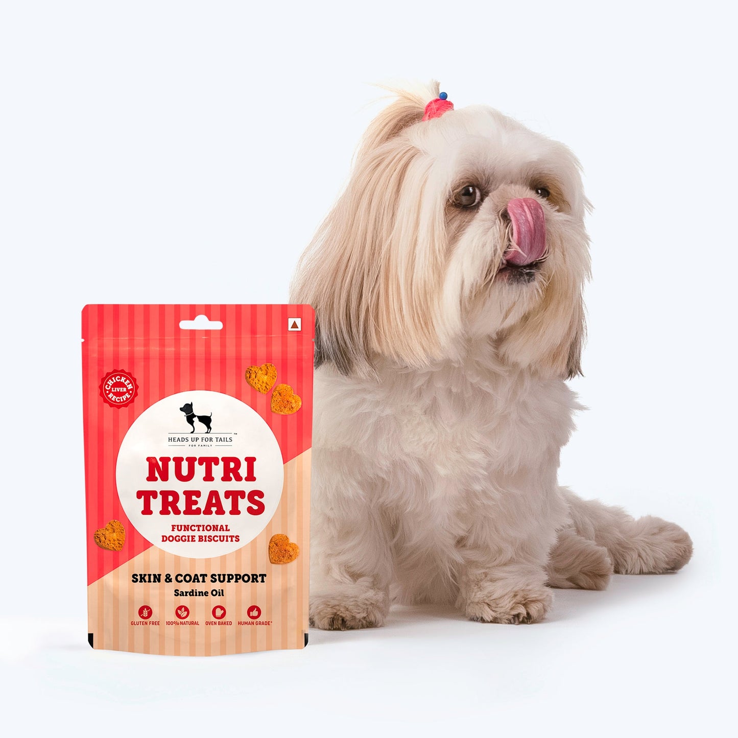 HUFT Nutri Treats For Dogs - Skin & Coat Support - 150 g