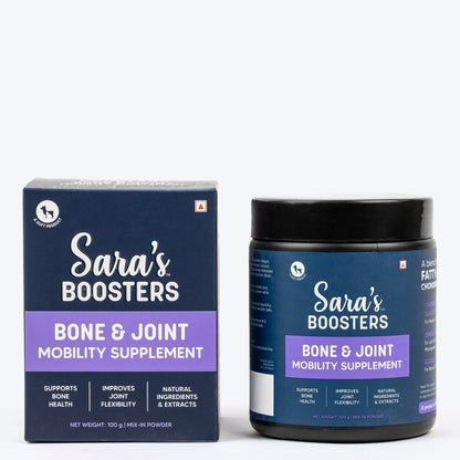 Sara's Boosters Bone & Joint Mobility Supplement For Dogs - 100 g