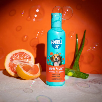 Bubble Up - Short & Silky Short Coat Shampoo For Dog - 200 ml