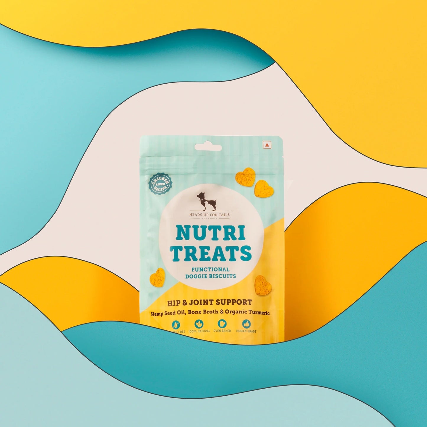 HUFT Nutri Treats For Dogs - Hip & Joint Support - 150 g