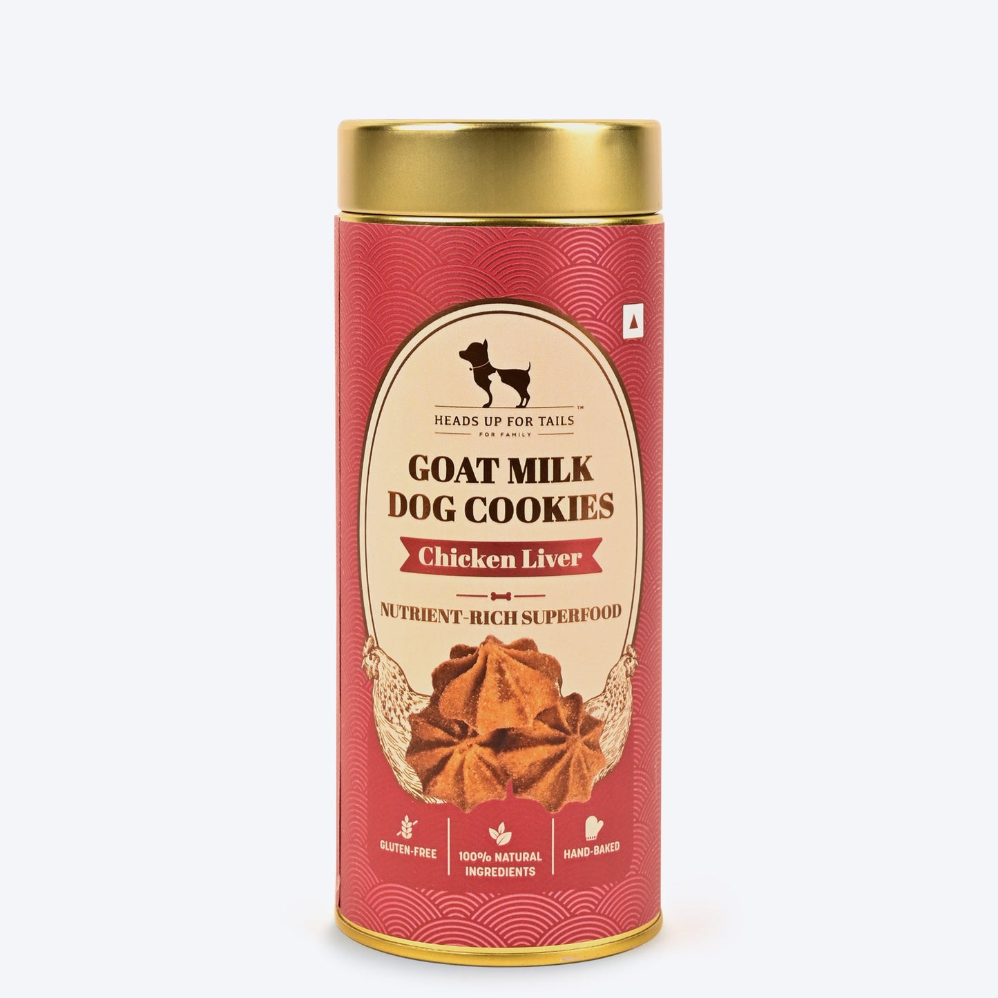 HUFT Goat Milk Dog Cookies - Chicken Liver - 200 g