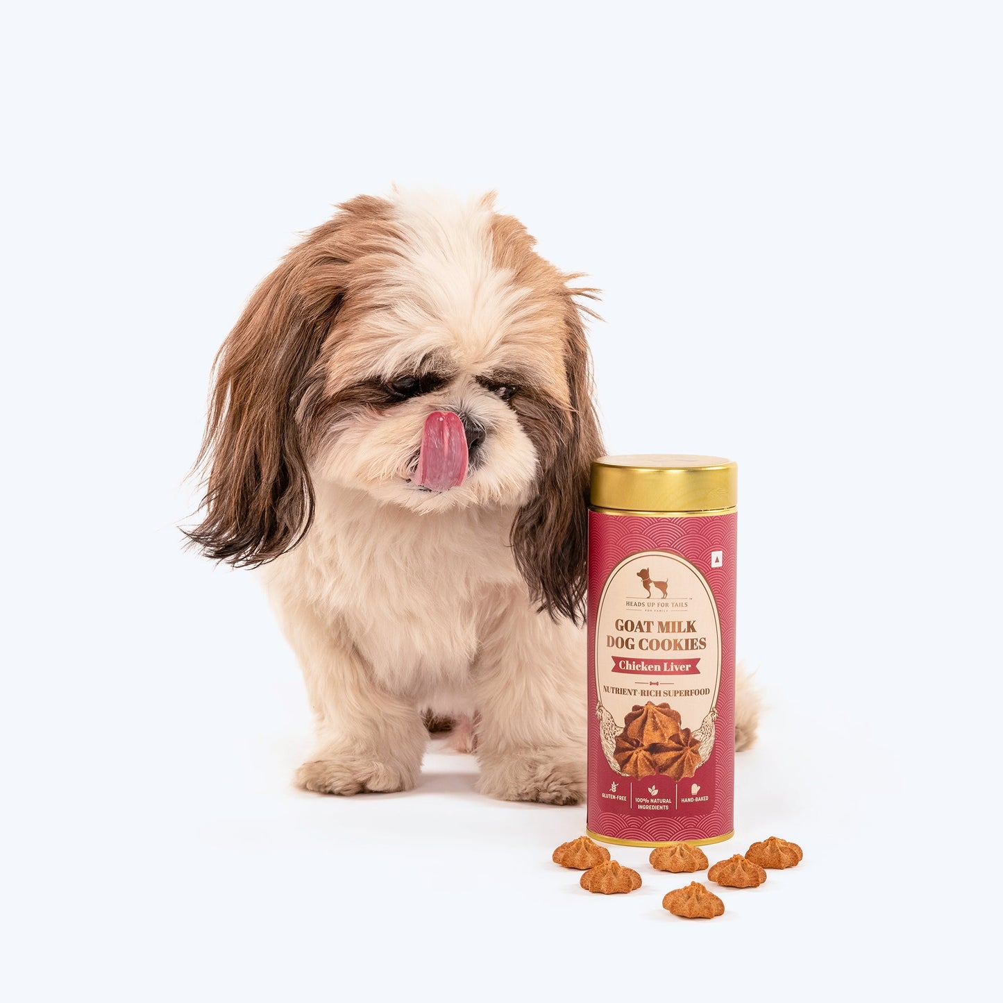 HUFT Goat Milk Dog Cookies - Chicken Liver - 200 g