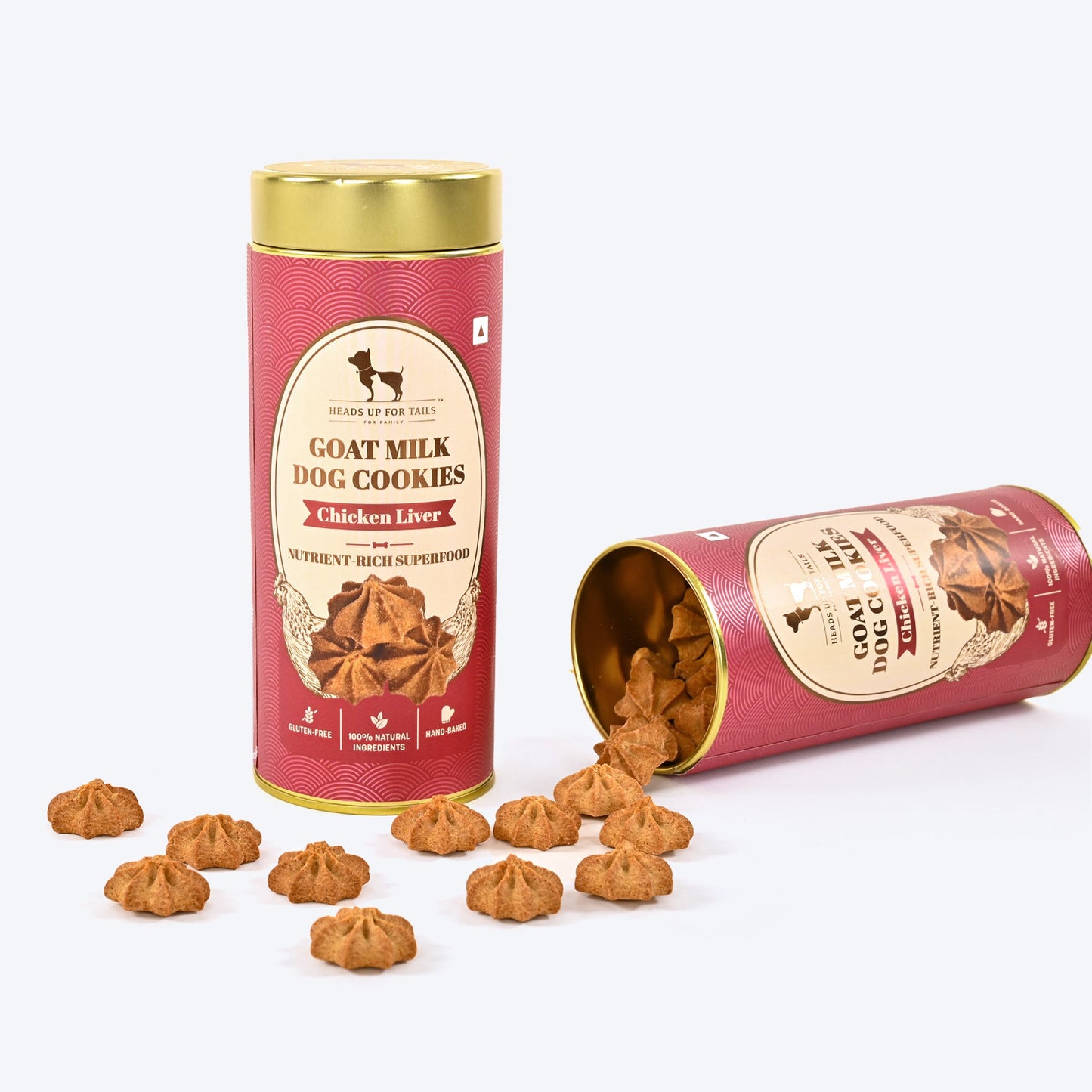 HUFT Goat Milk Dog Cookies - Chicken Liver - 200 g