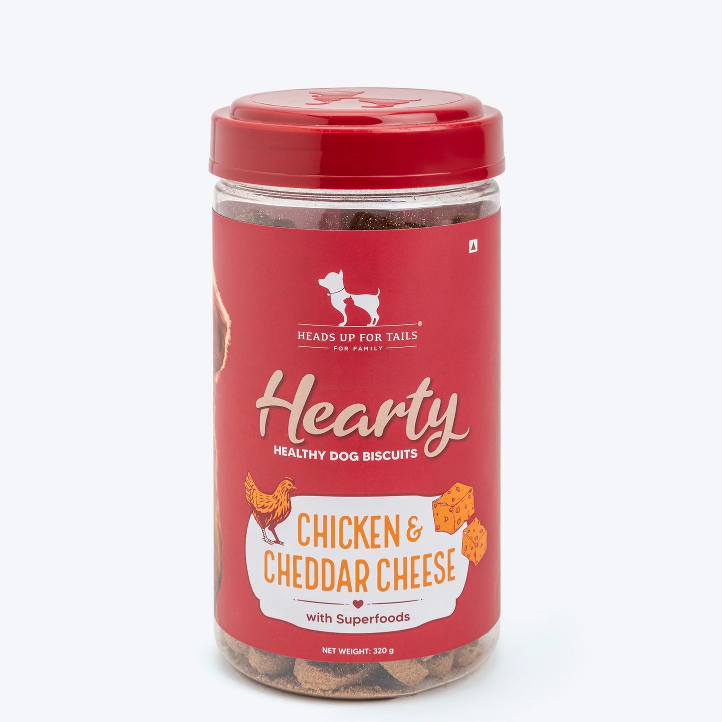 Hearty Chicken & Cheddar Cheese Dog Biscuits Gluten-Free - 320 g