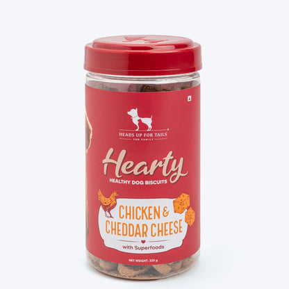 Hearty Chicken & Cheddar Cheese Dog Biscuits Gluten-Free - 320 g