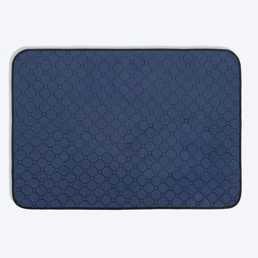 HUFT Reusable Pee Pad For Dog - Navy Blue - Heads Up For Tails