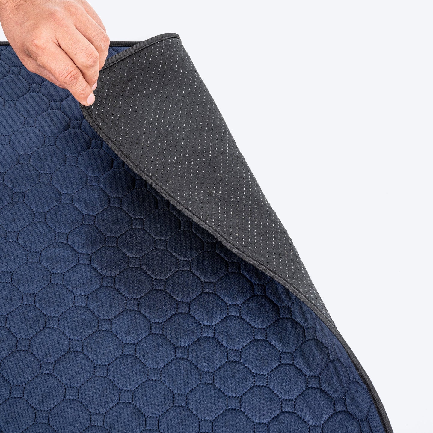 HUFT Reusable Pee Pad For Dog - Navy Blue - Heads Up For Tails