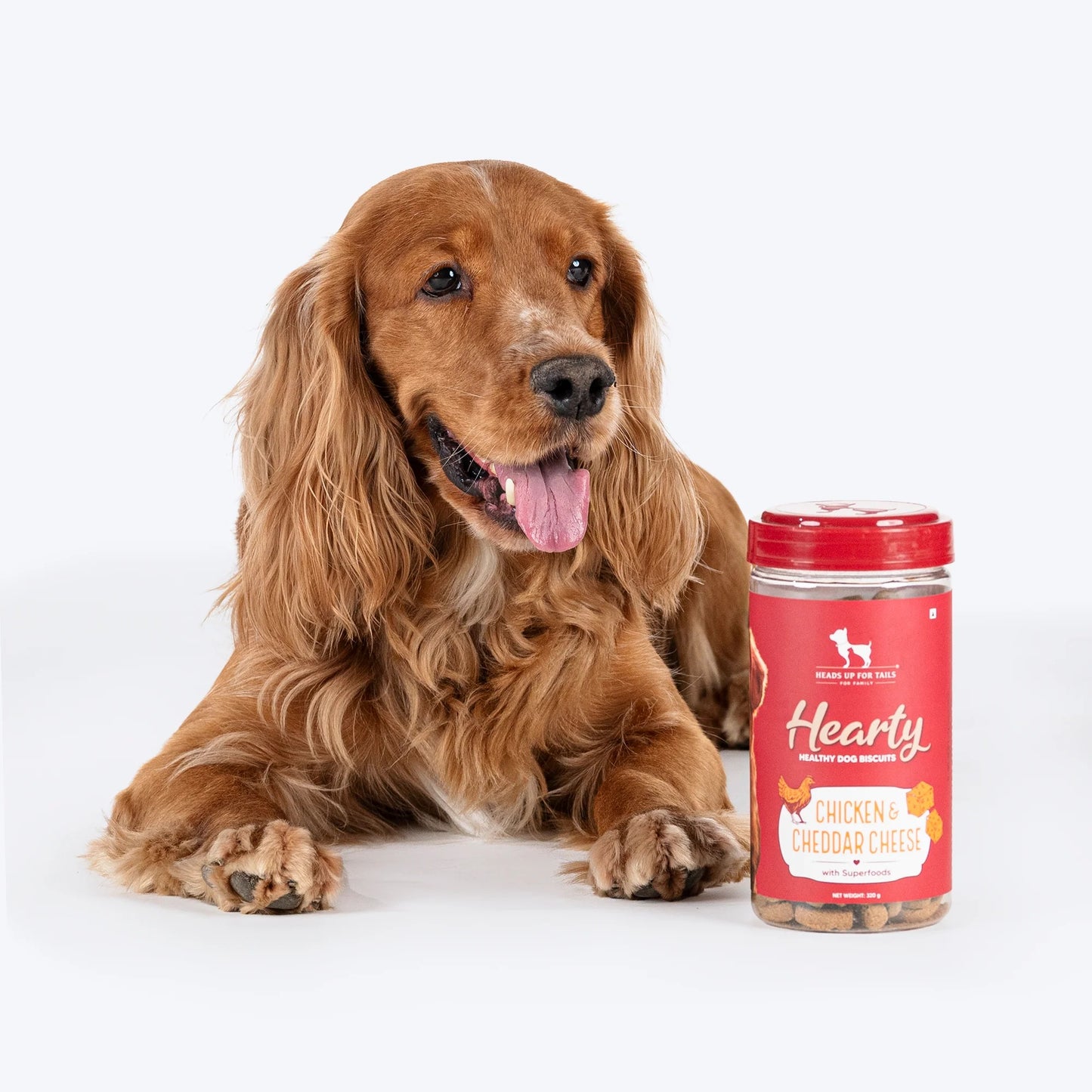 Hearty Chicken & Cheddar Cheese Dog Biscuits Gluten-Free - 320 g