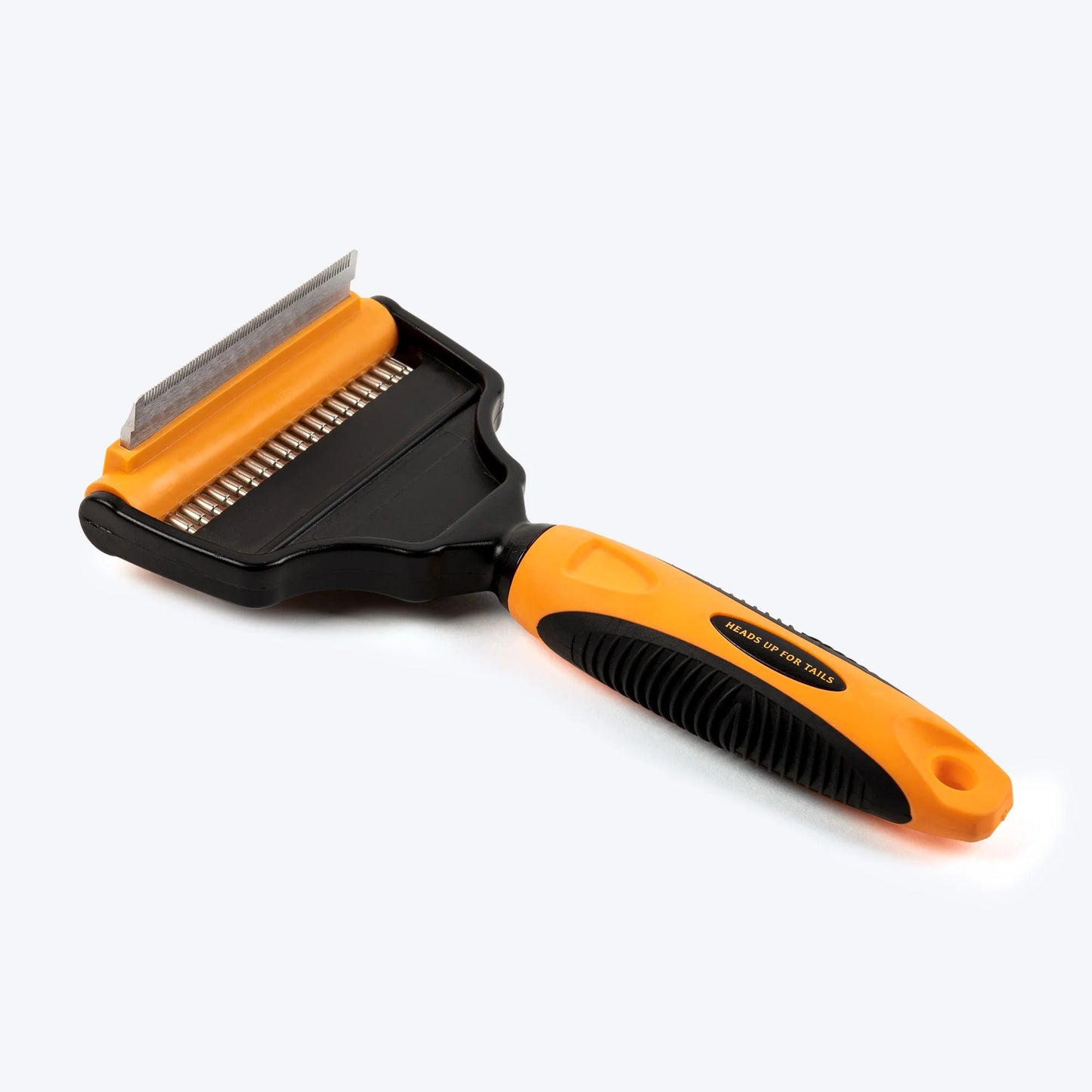 HUFT Deshedder with Rake for Dogs - Orange - S