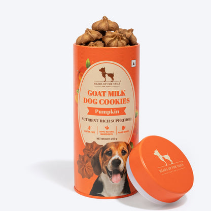HUFT Goat Milk Dog Cookies - Pumpkin - 200 g