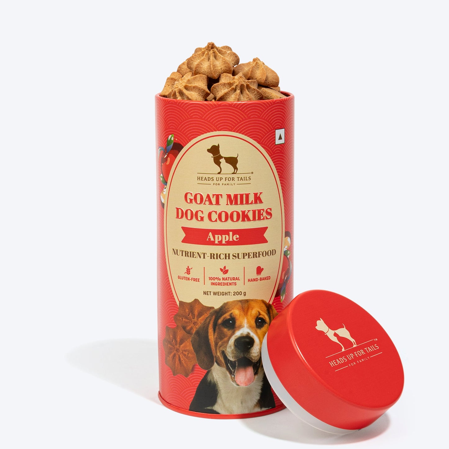 HUFT Goat Milk Dog Cookies - Apple - 200 g