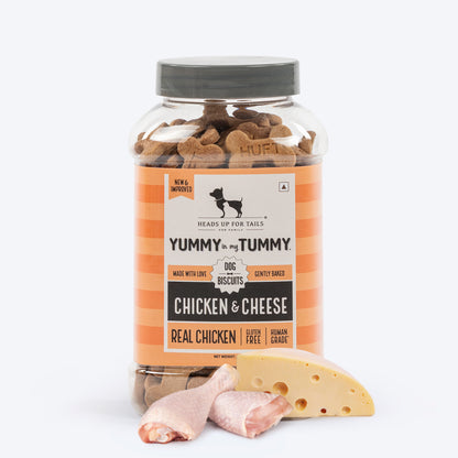 HUFT Yummy In My Tummy Chicken & Cheese Gluten-Free Biscuits