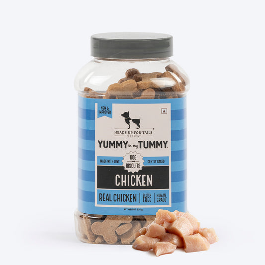 HUFT Yummy In My Tummy Chicken Gluten-Free Dog Biscuits