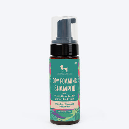 HUFT Waterless Cleansing & No Rinse Dry Shampoo For Dogs - 140 ml - Heads Up For Tails