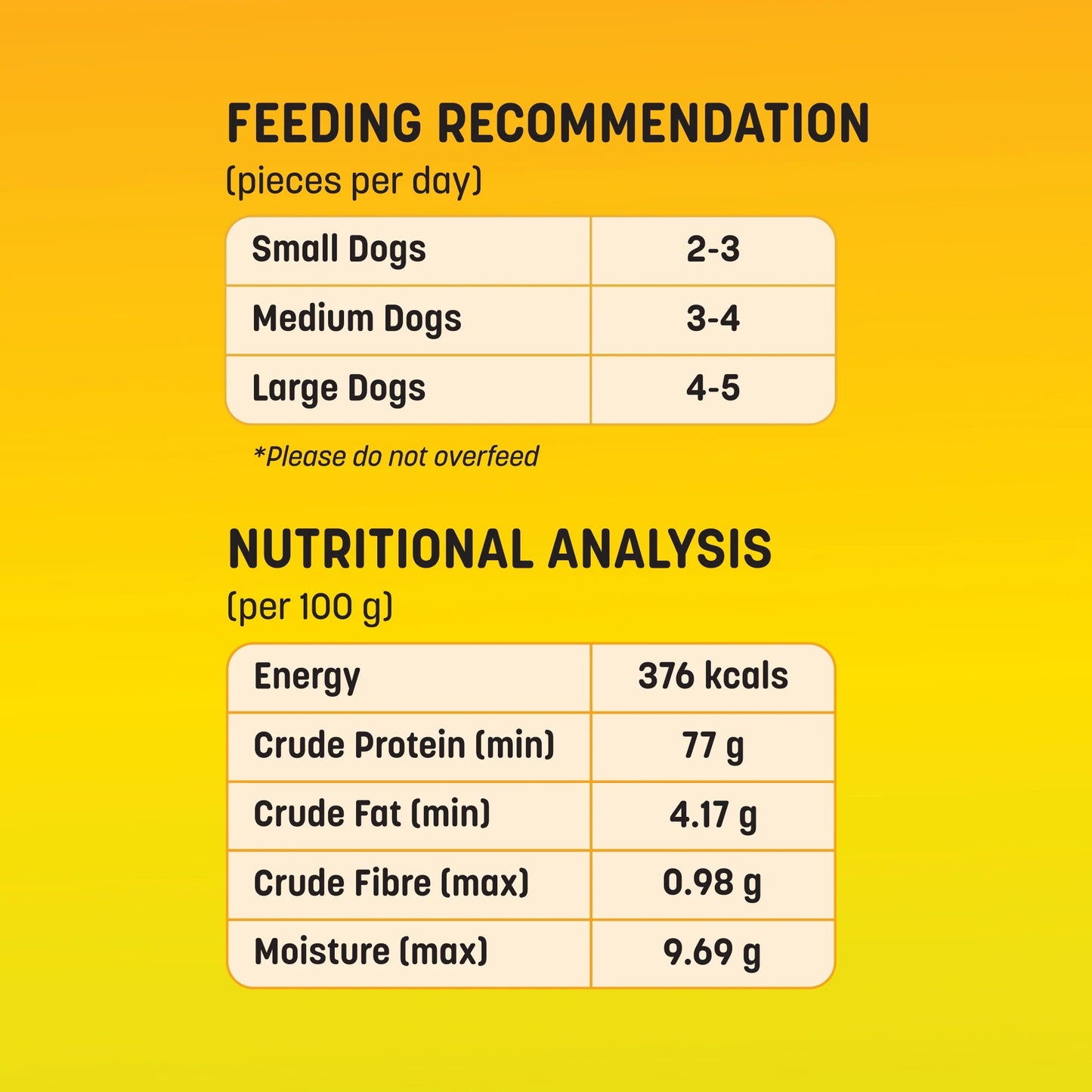 Sara's Mango Chicken Jerky Dog Treats Human-Grade 70g