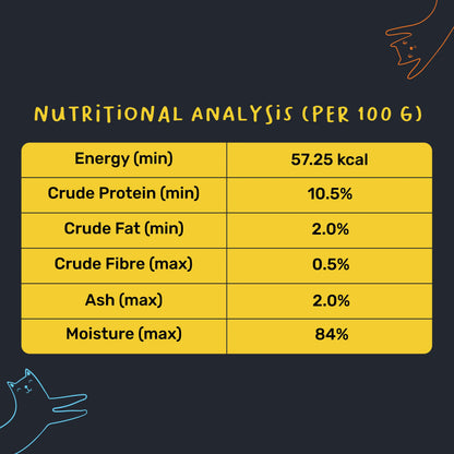 Meowsi Chicken Breast & Quail Egg in Broth Wet Cat Food 80g