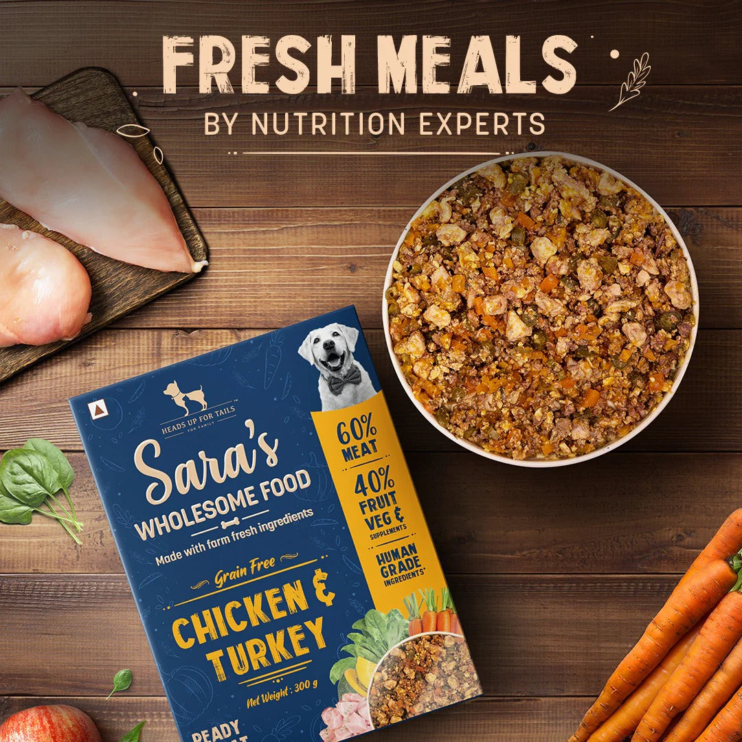 Sara's Wholesome Grain-Free Chicken & Turkey Dog Food