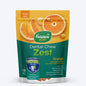 Happi Skippi Vegetarian Dental Chew - Zest - Orange - Petite - 2.5 inch - 150 g - 18 Pieces