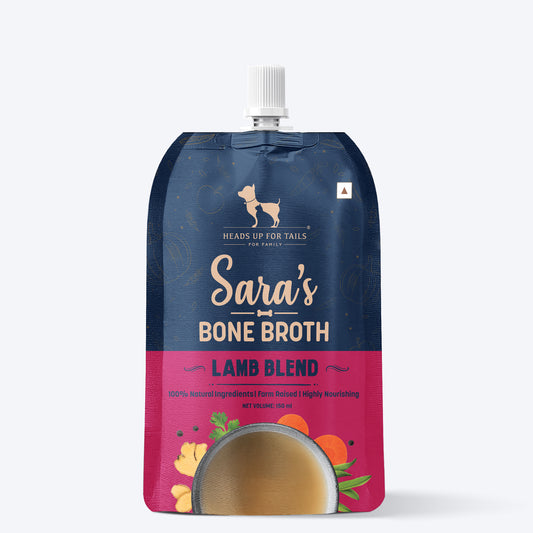 Sara's Lamb Blend Bone Broth For Dogs - 150 ml