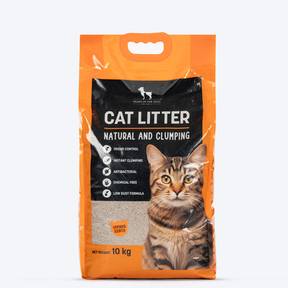 HUFT Cat Litter (Natural & Clumping) - Lavender Scented
