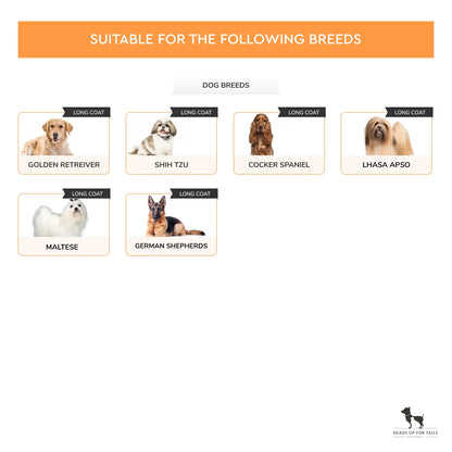 HUFT Narrow Tooth Comb For Dogs & Cats