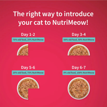 NutriMeow Oceanfish In Gravy Wet Food For Adult Cat - 80 gm