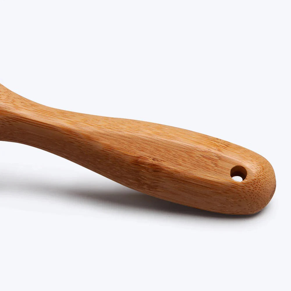 HUFT Bamboo Slicker Brush For Dog & Cat - S