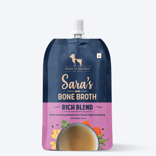 Sara's Rich Blend Bone Broth For Dogs - 150 ml