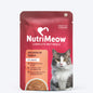 NutriMeow Salmon In Gravy Wet Food For Adult Cat - 80 gm