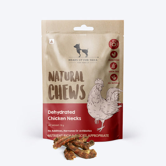 HUFT Natural Chews Doggie Dehydrated Chicken Neck - 70 g