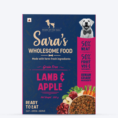 Sara's Wholesome Grain-Free Lamb & Apple Dog Food