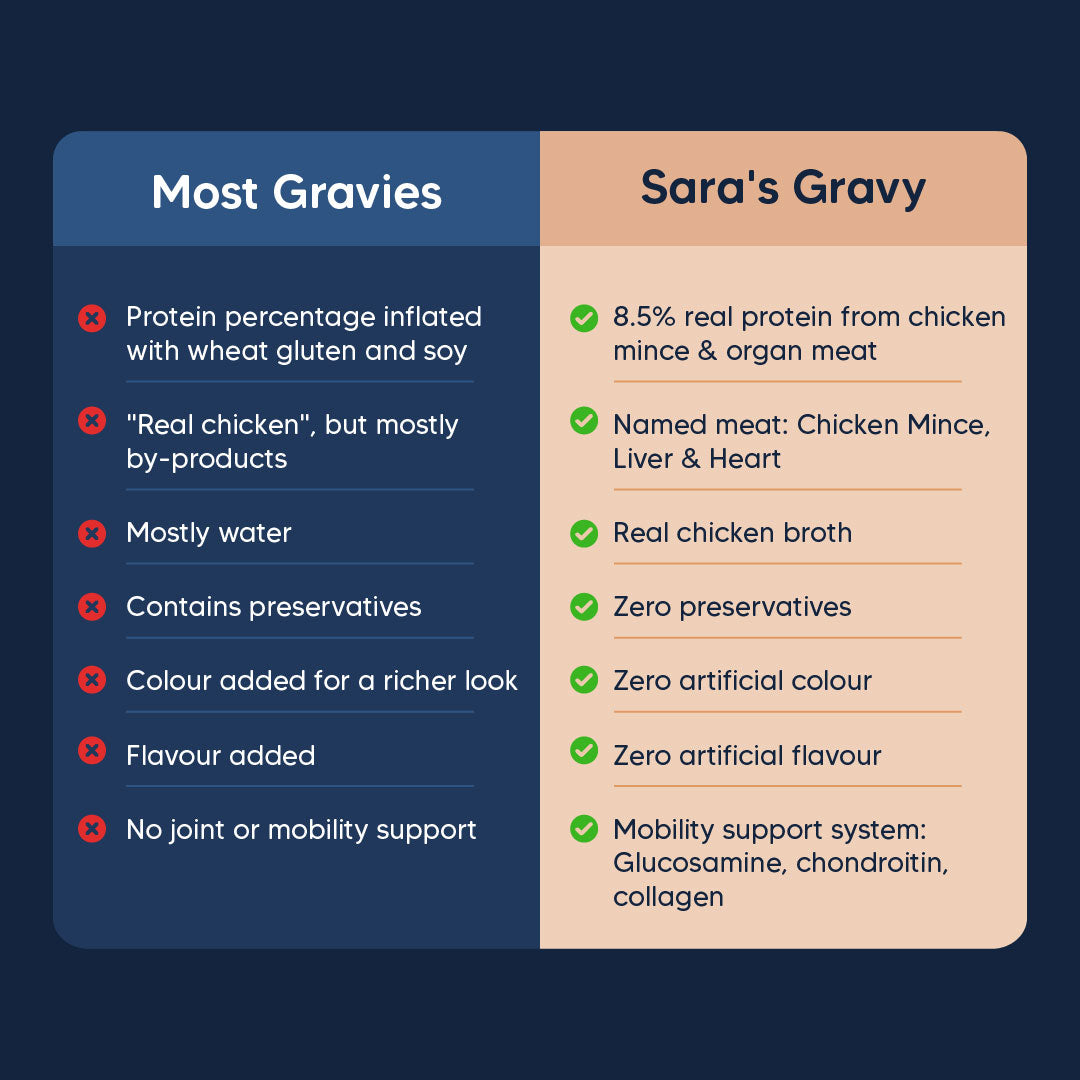 Sara’s Nourishing Gravy Shredded Chicken & Pumpkin Wet Food For Dog - 70 gm