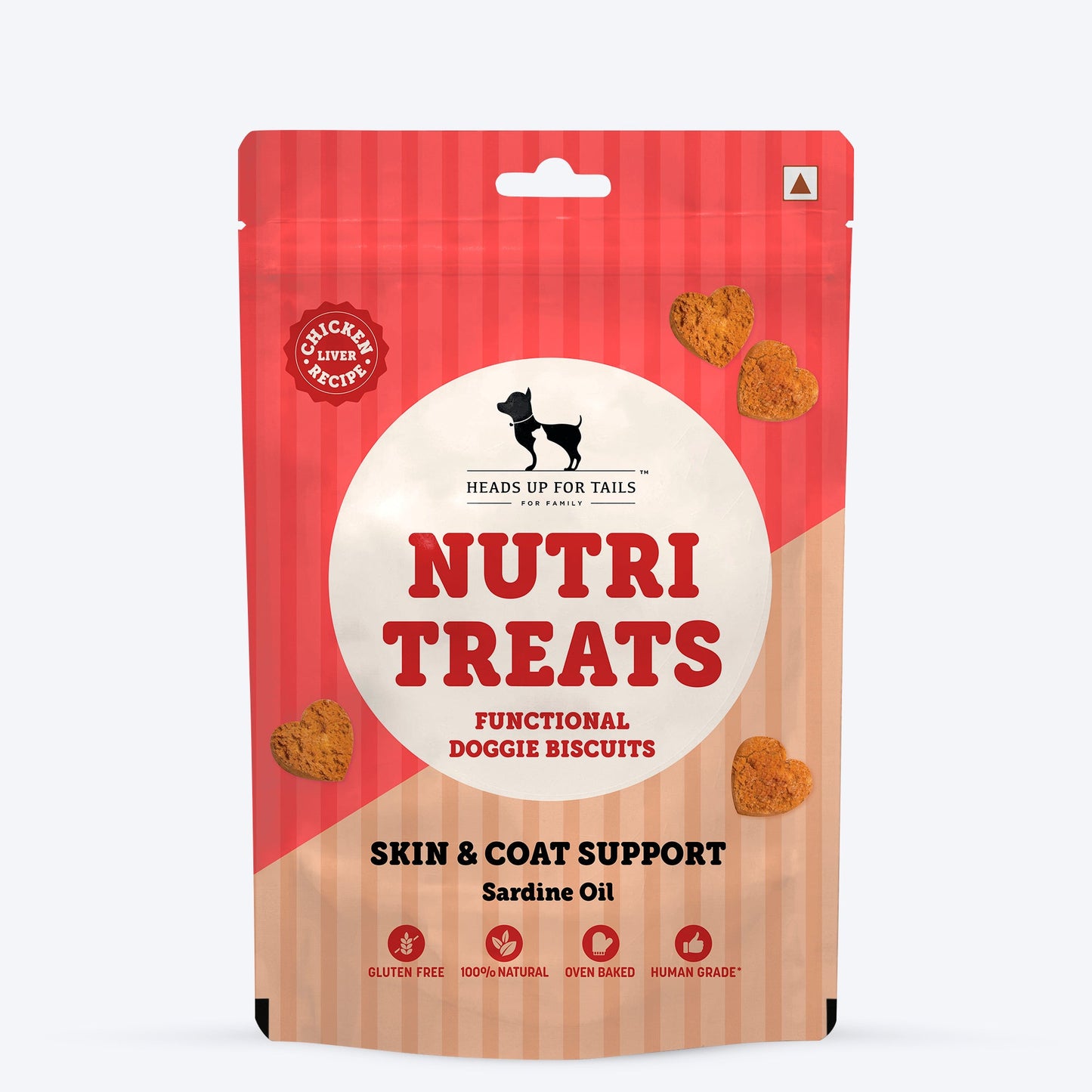 HUFT Nutri Treats For Dogs - Skin & Coat Support - 150 g