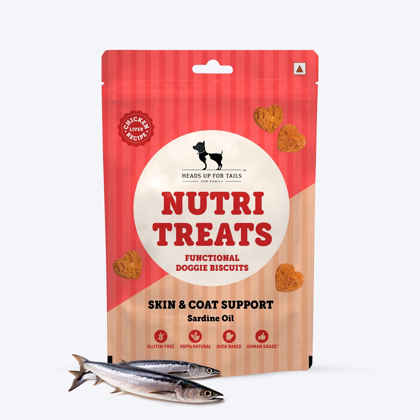 HUFT Nutri Treats For Dogs - Skin & Coat Support - 150 g