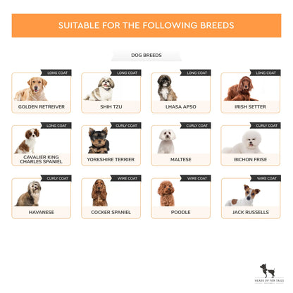 HUFT Bamboo Slicker Brush For Dog & Cat - S