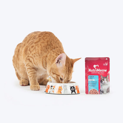 NutriMeow Tuna In Jelly Wet Food For Adult Cat - 80 gm