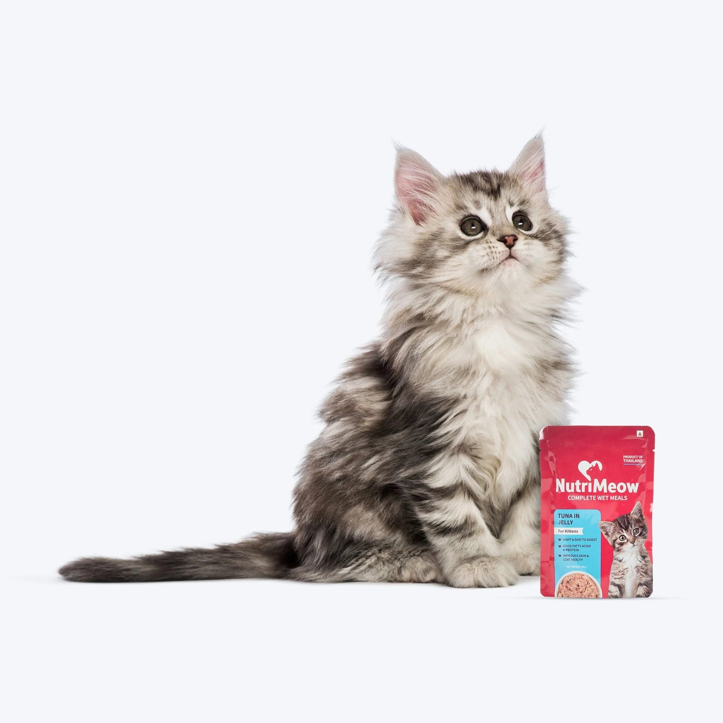 NutriMeow Tuna In Jelly Wet Food For Kitten - 80 gm