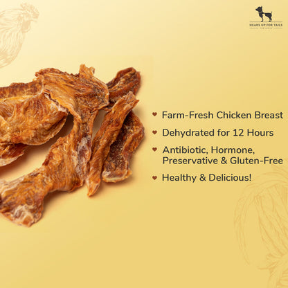 Sara's Chicken Jerky Dog Treats Human-Grade Grain-Free 70g