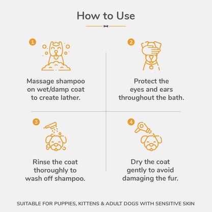HUFT Natural Shampoo for Puppy and Kitten - Heads Up For Tails