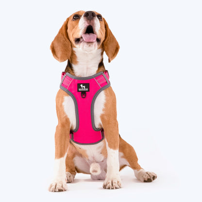 HUFT Active Pet Dog Harness - Magenta Pink - Heads Up For Tails