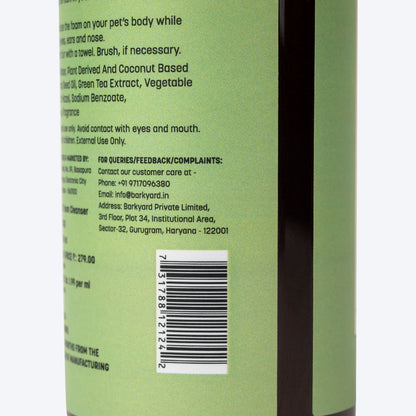 HUFT Waterless Cleansing & No Rinse Dry Shampoo For Dogs - 140 ml - Heads Up For Tails